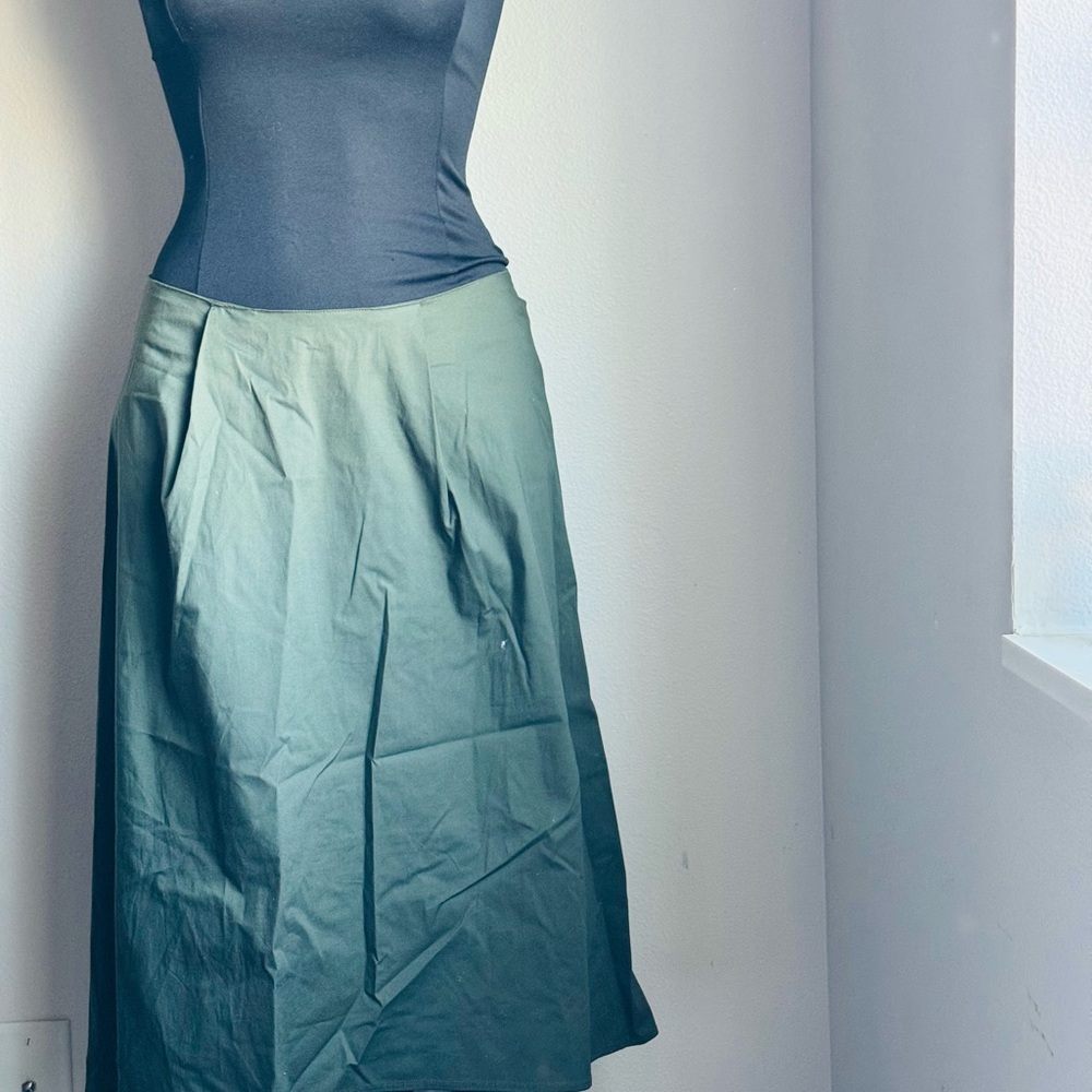Who What Wear Forest Green skirt.